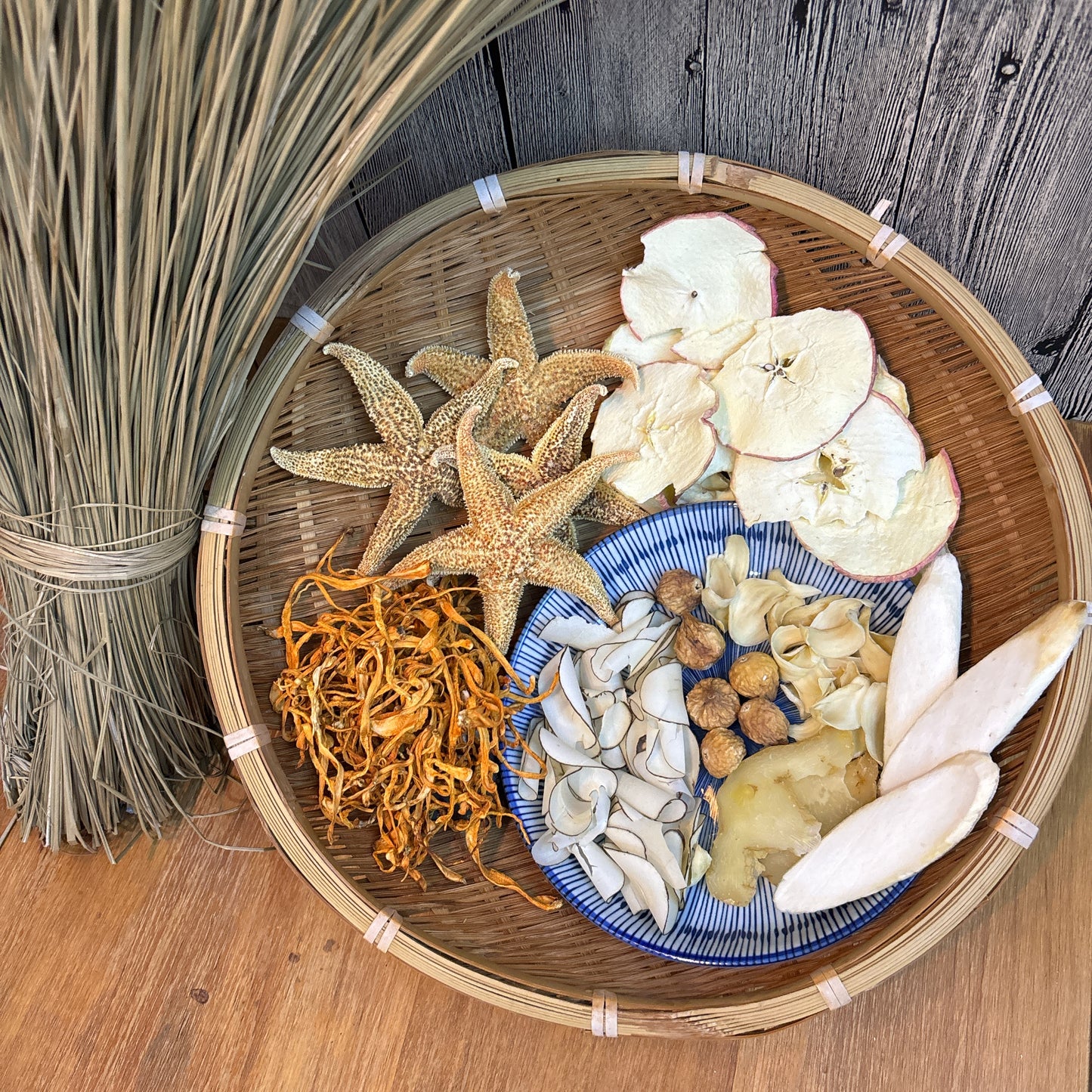 海星蘋果海竹頭海底椰湯