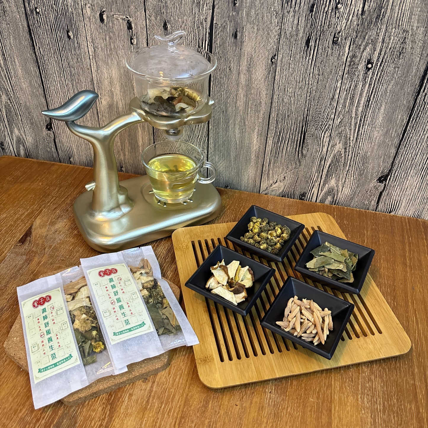 潤肺舒緩養生茶