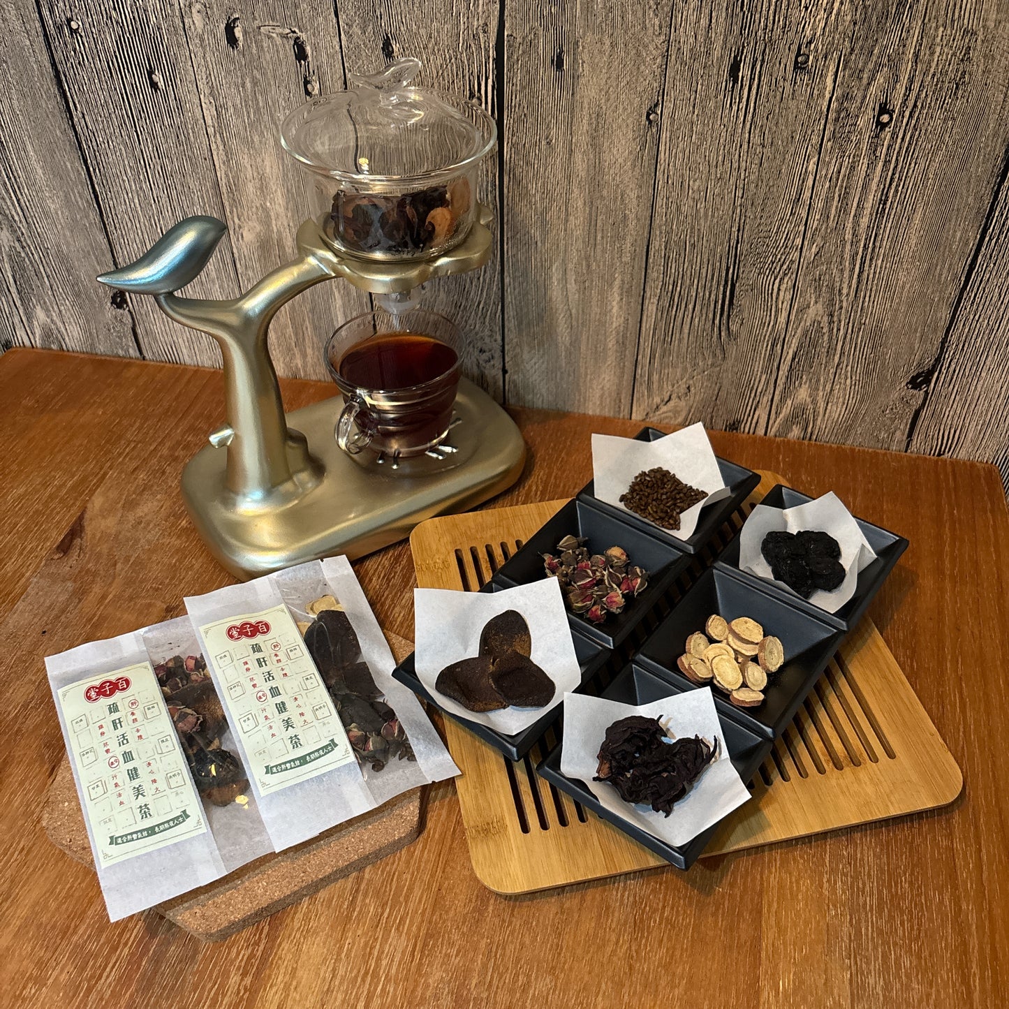 疏肝活血健美茶